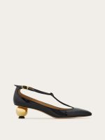 Ferragamo Spherical heel T-strap pump